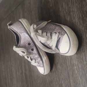 AE Sparkly lavender sneakers